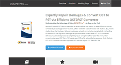 Desktop Screenshot of ost2pstpro.com